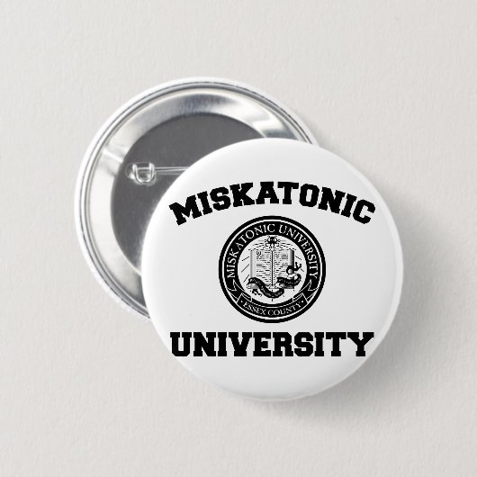 Miskatonic University Button (Voorkant /achterkant)