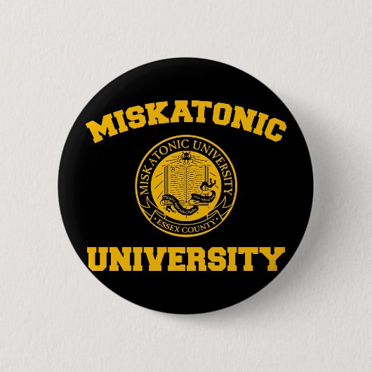 Miskatonic University Button (Voorkant)