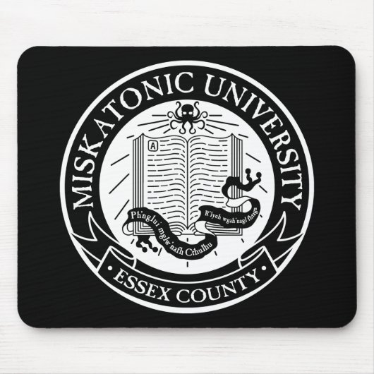 Miskatonic University Mousepad Muismat (Voorkant)