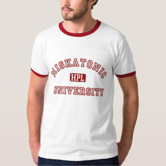 Miskatonic University Ringer T-shirt