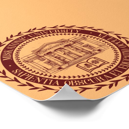 Miskatonic University Seal Poster (Hoek)