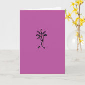 Miskraam Baby Loss Support Kaart (Gele Bloem)