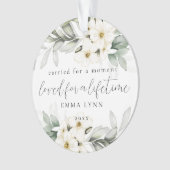 Miskraam Baby Memorial Remembrance Ornament (voorkant)