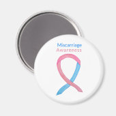 Miskraam Bewustzijn Lint Custom Art Magnet Magneet (Voorkant / Achterkant)