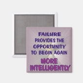 mislukking biedt kans magneet (Voorkant / Achterkant)