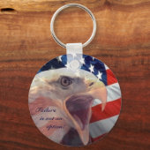 Mislukking is geen optie! sleutelhanger (Voorkant)