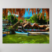 Mismaloya River 0331 Art Print (Voorkant)
