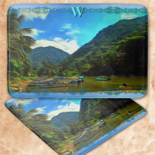 Mismaloya-rivier Vissersboten 0344 Badmat