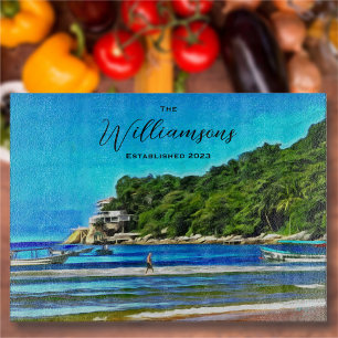 Mismaloya Vissen Boats 0346 Snijplank