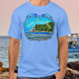 Mismaloya Vissen Boats 0346 T-shirt