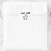Miso Cool Ronde Sticker (Tas)