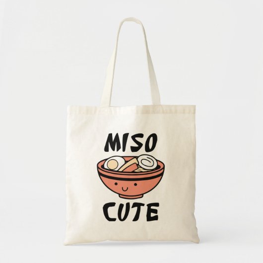 Miso Cute Tote Bag (Voorkant)