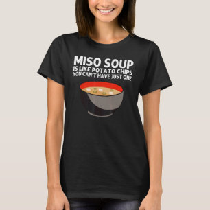 Miso Design voor mannen Japans miso soep 1 T-shirt