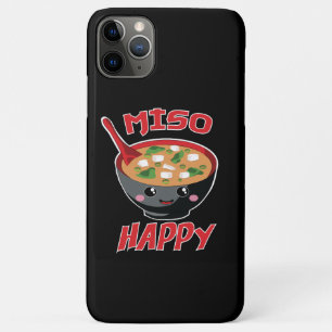 Miso Happy Funny Food Kawaii iPhone 11 Pro Max Hoesje