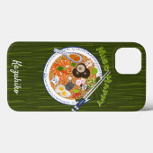 Miso Happy - Kawaii Ramen Cats Case-Mate iPhone Case (Achterkant (horizontaal))