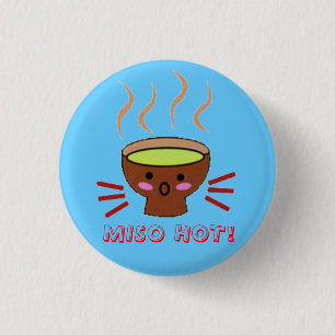 MISO HOT! RONDE BUTTON 3,2 CM