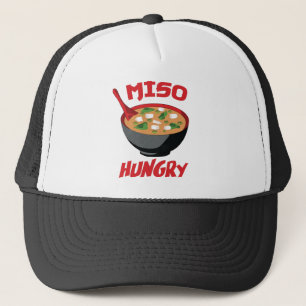 Miso Hungry Funny Food Kawaii Trucker Pet