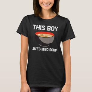 Miso-ontwerpen voor jongens Kids Japanse Miso-soep T-shirt