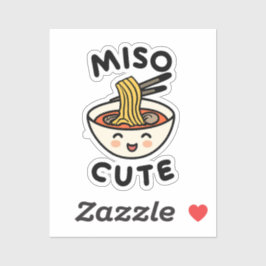 Miso Schattigee soeplever Sticker