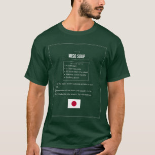 Miso Soep Recept T-Shirt Japan Staple Tee