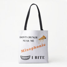 Misofone stemming tote bag