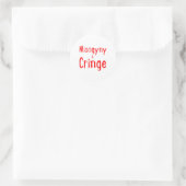 Misogyny is een cringe Sticker (Tas)