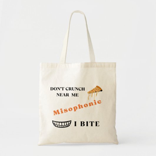 Misophonic Mood Tote Bag (Devant)