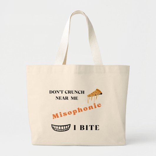 Misophonic Mood Tote Bag (Devant)