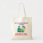 Misophonic Mood Tote Bag (Devant)
