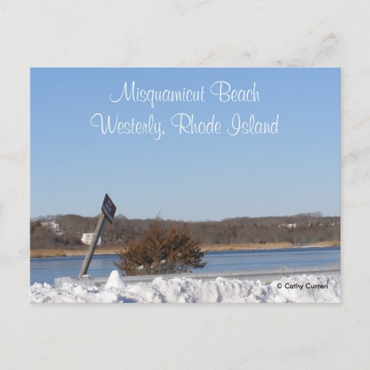 Misquamicut Beach Briefkaart (Voorkant)