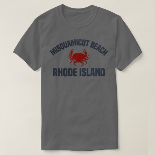 Misquamicut Beach RHODE Island T-shirt (Design voorkant)