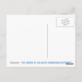 Miss Alien Universe Lady Carte postale originale (Dos)