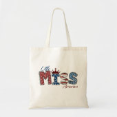 Miss America Canvas tas (Voorkant)