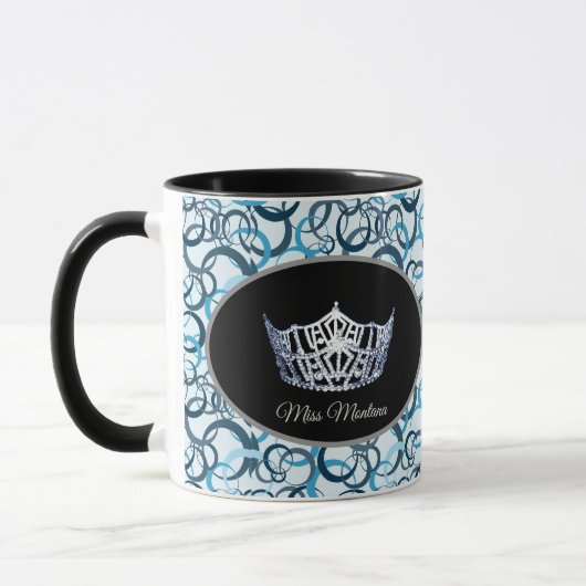 Miss America Crown Mug (Gauche)