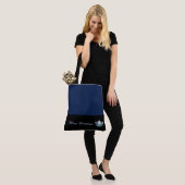 Miss America Frost Blue Crown Sac fourre-tout-Larg (Sur le modèle)