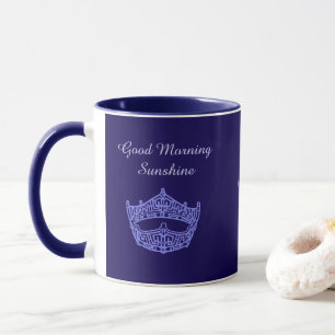 Miss America Goedemorgen Zonneschijn Kroon Mokkel Mok
