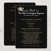 Miss America Gold Crown 2 Awards Carte du programm (Devant / Derrière)