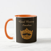 Miss America Good Morning Sunshine Crown Mug Mok (Links)
