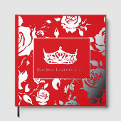 Miss America like Crown Foil Roses Scrapbook Fo (Recto)