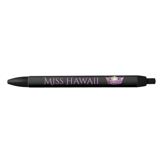 Miss America Orchid Crown Custom Ink Pen (Voorkant)