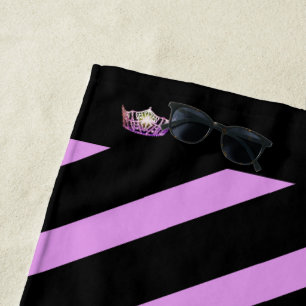Miss America Orchid Serviette de plage de Crown