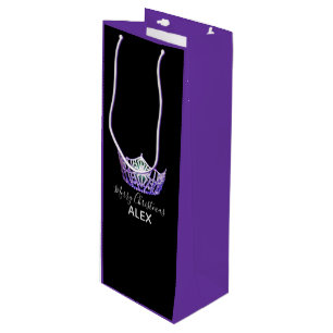Miss America Purple Crown PRPLE Sac cadeau-Noël