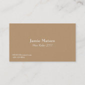 Miss America Rodeo Horse Cartes de visite (Dos)