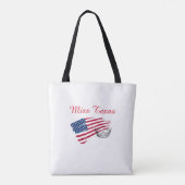 Miss America Sac fourre-tout de la Couronne d'arge (Dos)