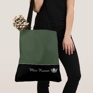 Miss America Sac fourre-tout de la Couronne d'arge