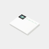Miss America Sea Green Crown Post-it Notes (Incliné)