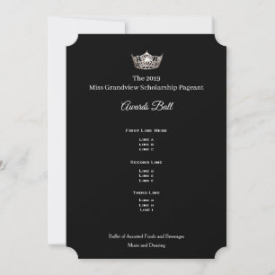 Miss America Silver Crown Awards Ball Programme