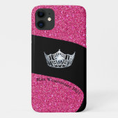 Miss America Silver Crown iPhone 11 Coque (Dos)