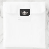 Miss America Silver Crown Peel & Stick Gift Labels (Tas)