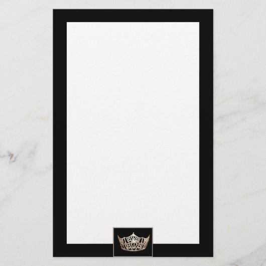 Miss America State style papeterie Crown (Devant)